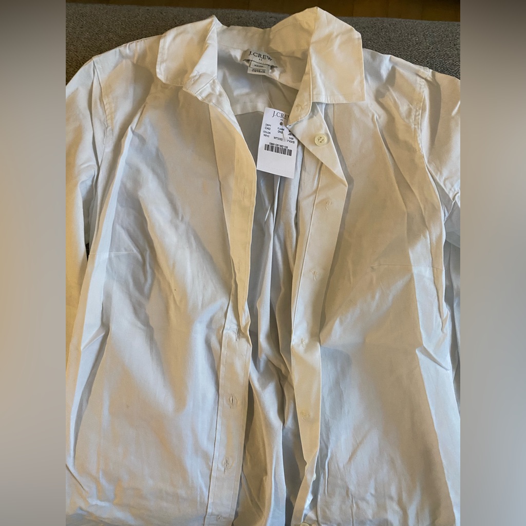 White J.Crew Button Down